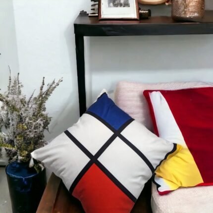 Grid Print Cushion Covers homestuffbd2