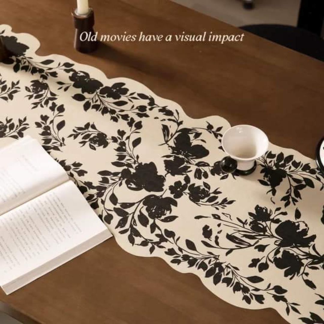 Minimalist Classic Floral Series Table Runner 5 Minimalist Classic Floral Series Table Runner 5