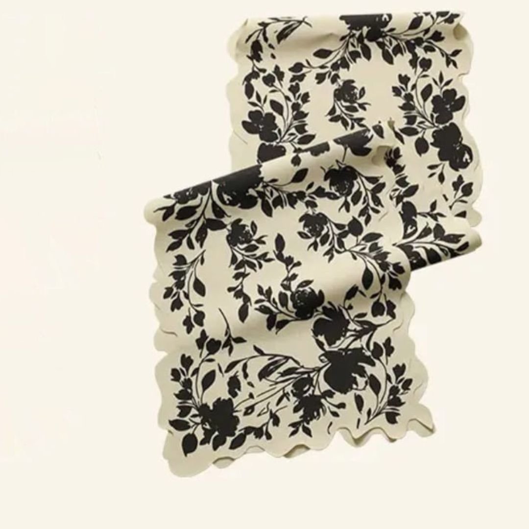 Minimalist Classic Floral Series Table Runner 8 Minimalist Classic Floral Series Table Runner 8