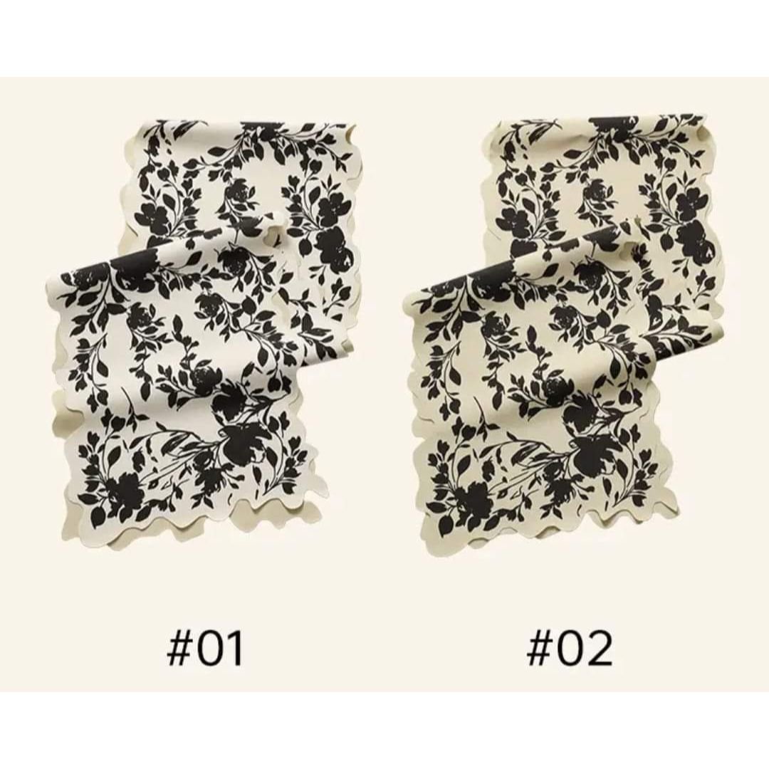 Minimalist Classic Floral Series Table Runner Minimalist Classic Floral Series Table Runner