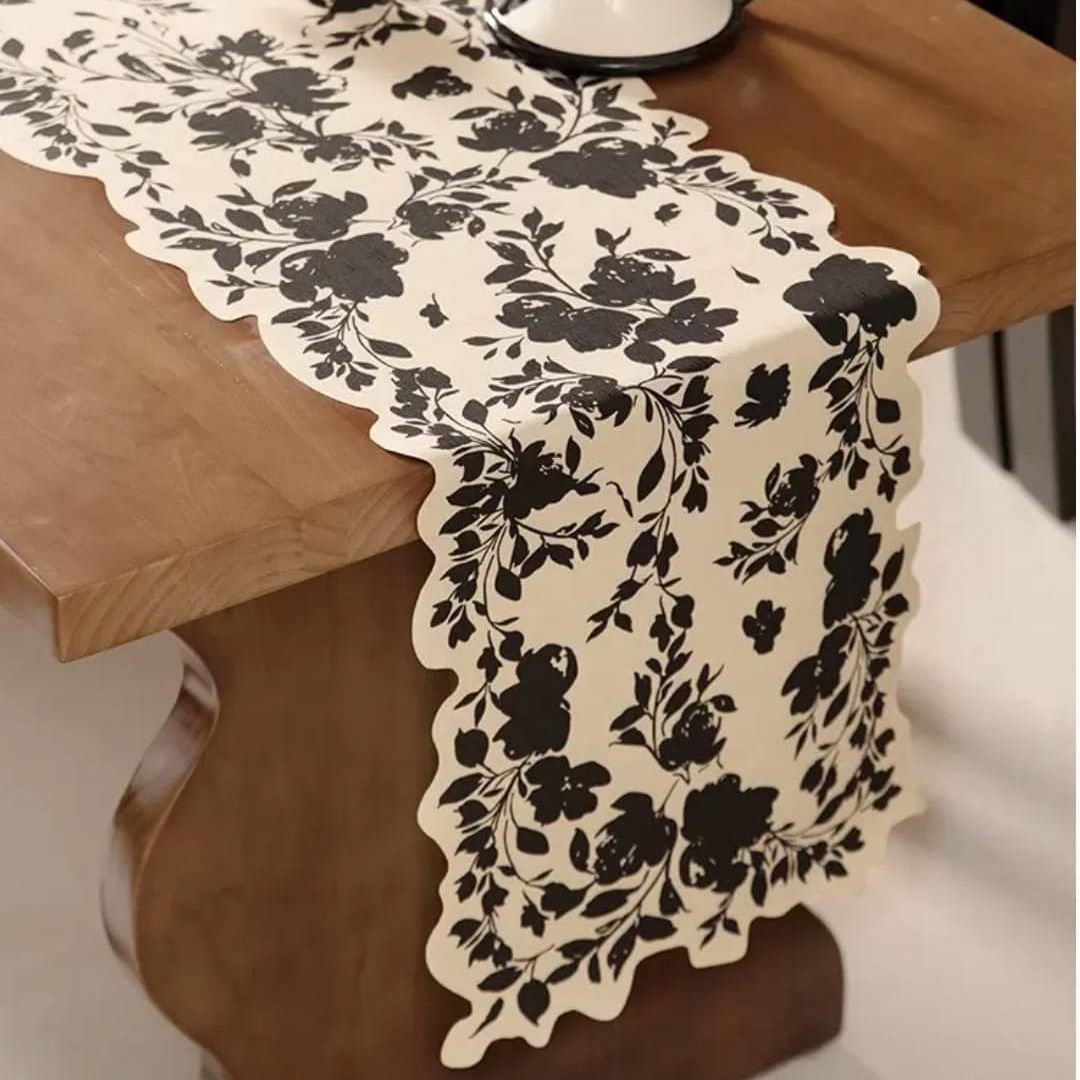 Minimalist Classic Floral Series Table Runner1 Minimalist Classic Floral Series Table Runner1