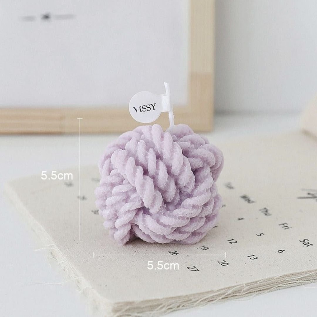 Scented Rope Knot Candle homestuffbdp Scented Rope Knot Candle homestuffbdp