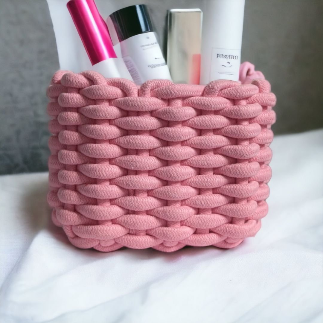 Cotton Rope Storage Baskets4 Cotton Rope Storage Baskets4