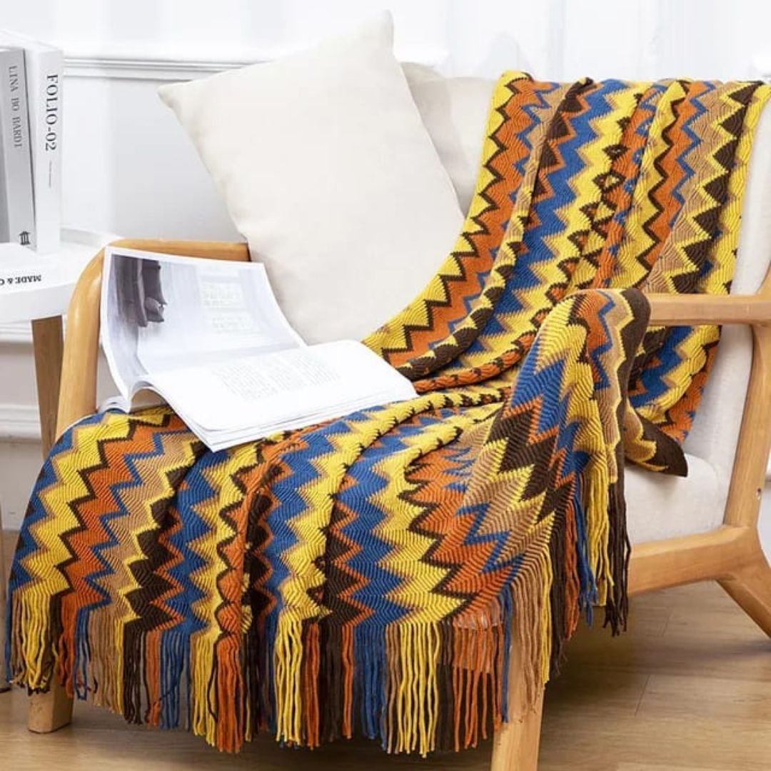 Knitted Bohemian Throw Blankets 10 Knitted Bohemian Throw Blankets 10