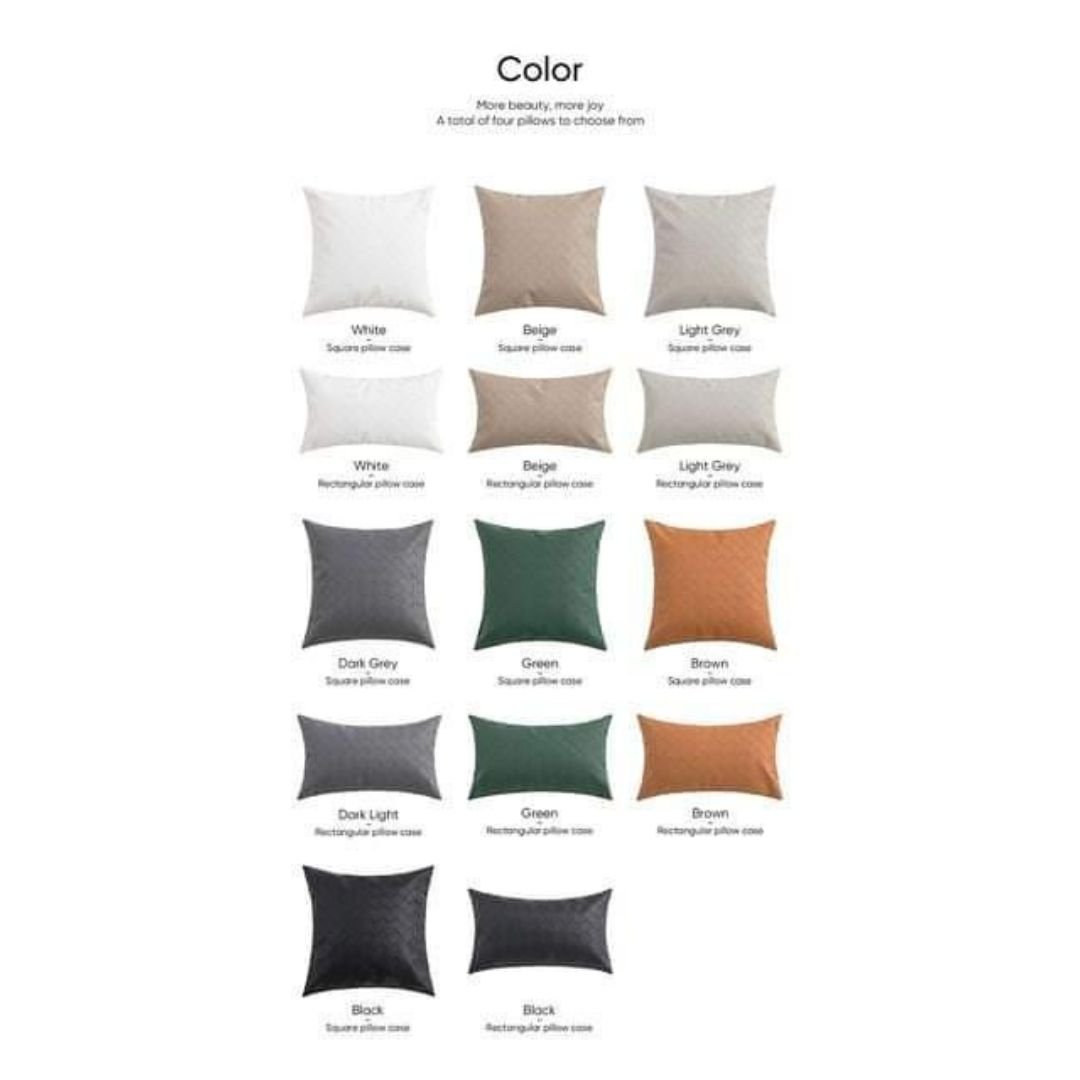 Woven Leather and Soft Velvet Cushion Covers 12 Woven Leather and Soft Velvet Cushion Covers 12