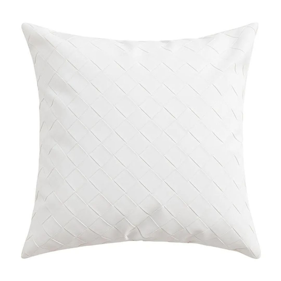 Woven Leather and Soft Velvet Cushion Covers 9 Woven Leather and Soft Velvet Cushion Covers 9
