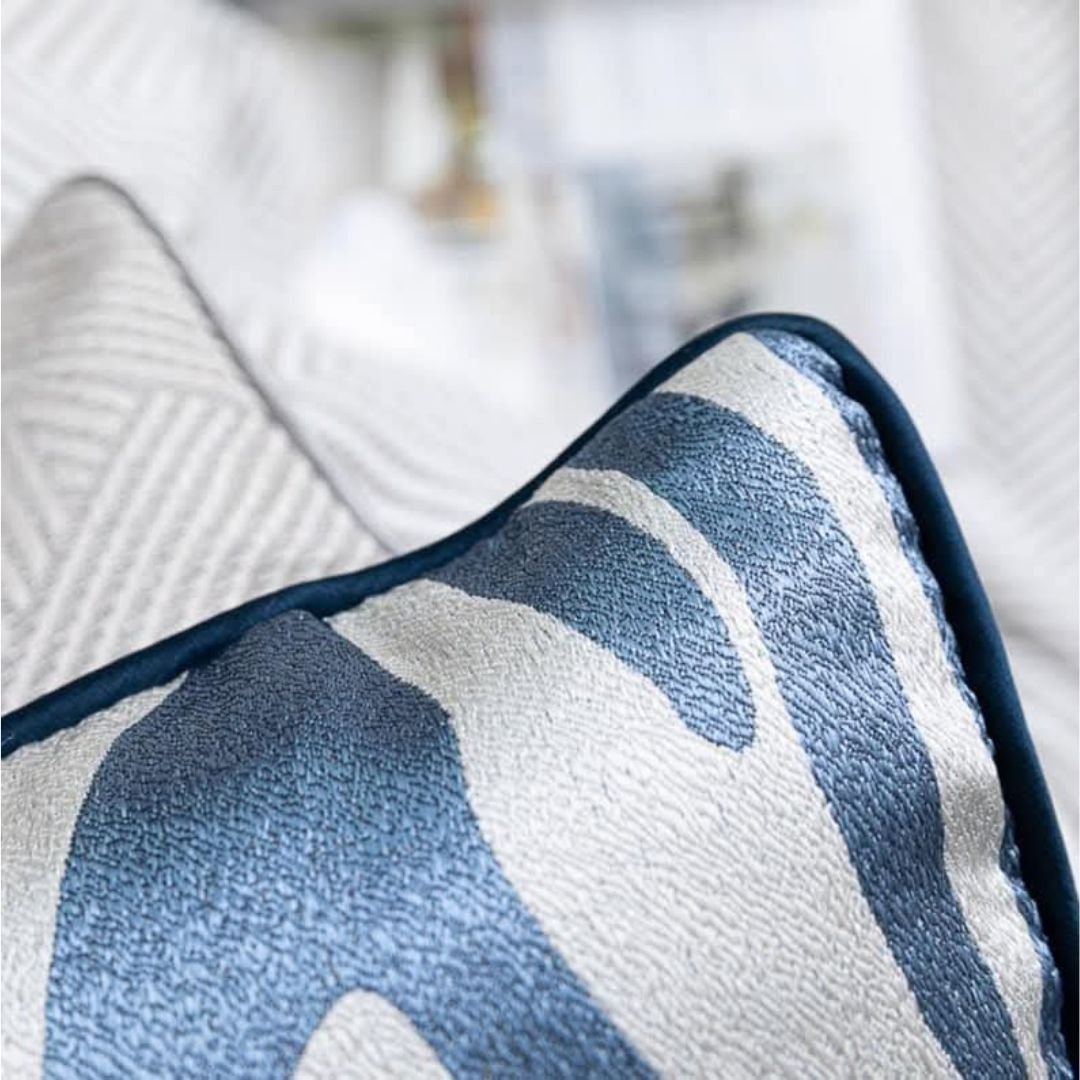 Double Sided Jacquard Zebra Cushion Cover 4 Double Sided Jacquard Zebra Cushion Cover 4