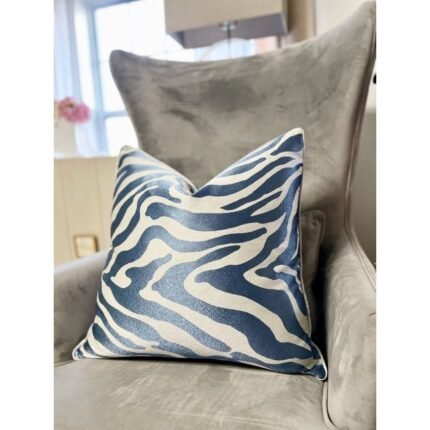 Double Sided Jacquard Zebra Cushion Cover