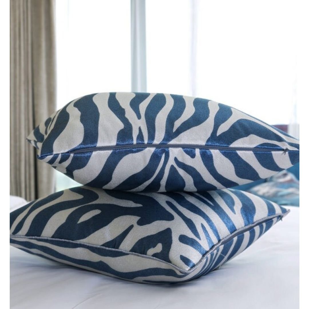 Double Sided Jacquard Zebra Cushion Cover 5 Double Sided Jacquard Zebra Cushion Cover 5