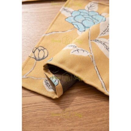 Floral Daffodil Yellow Placemats 3
