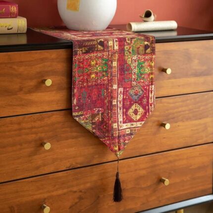 Moroccan Tiles Inspired CabinetTable Runner 5