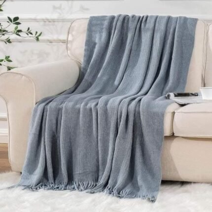 Plane Line Throw Blankets