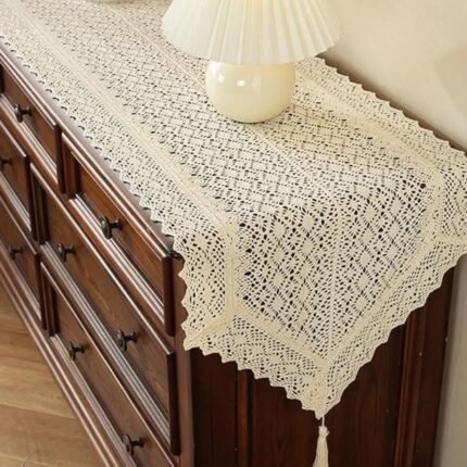 Bohemian Crochet TableCabinet Runner homestuffbd2