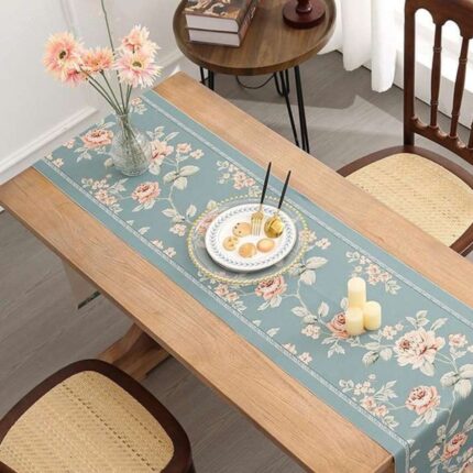 Floral Pattern Botanical Table Runners homestuff3
