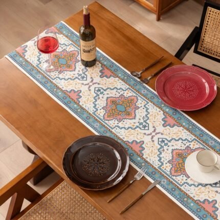 Persian Rug Inspired Ethnic Table Runners 6