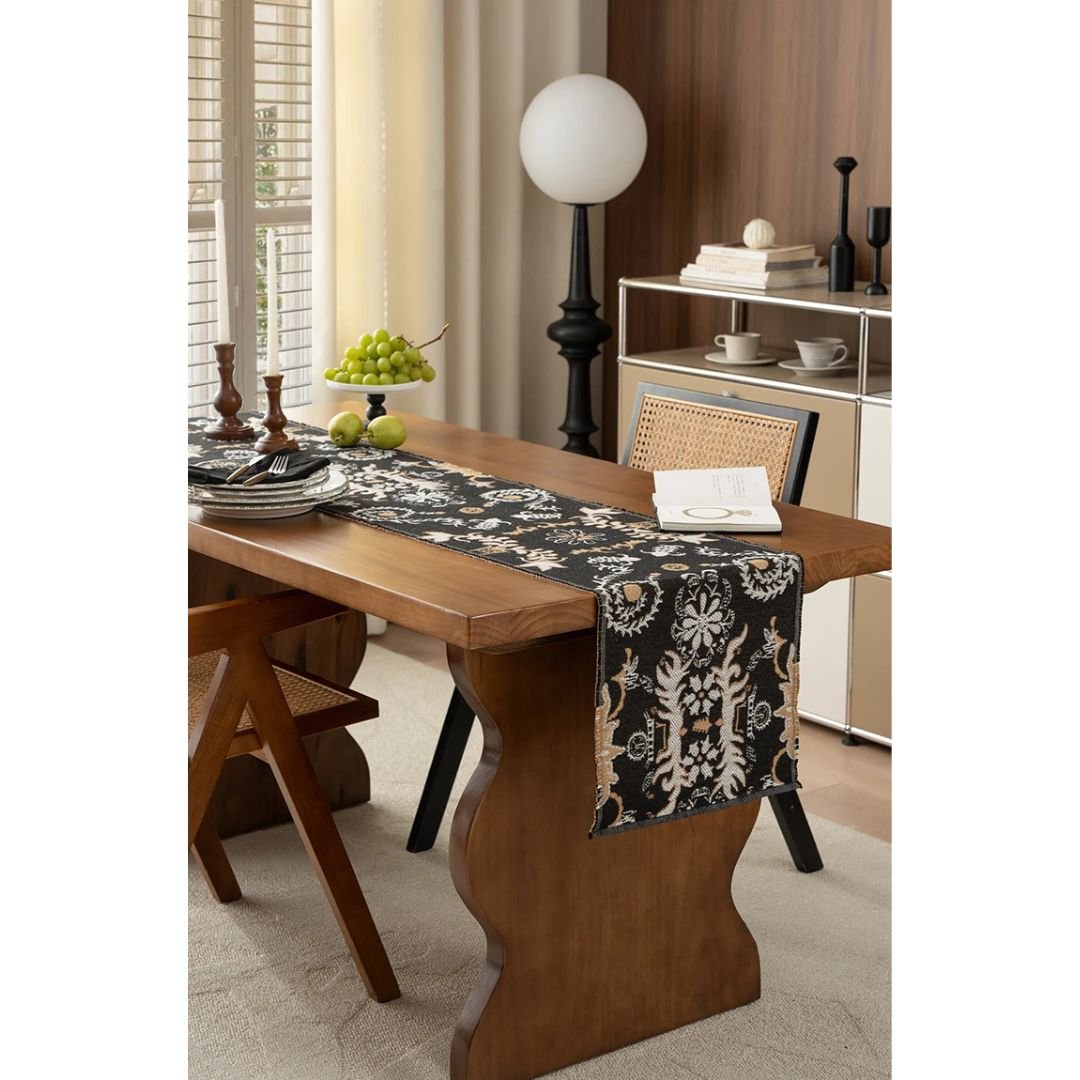 Reversible Yarn dyed Jacquard Table Runner homestuffbd2 Reversible Yarn dyed Jacquard Table Runner homestuffbd2