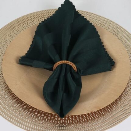 Rattan Wicker Napkin Rings 1