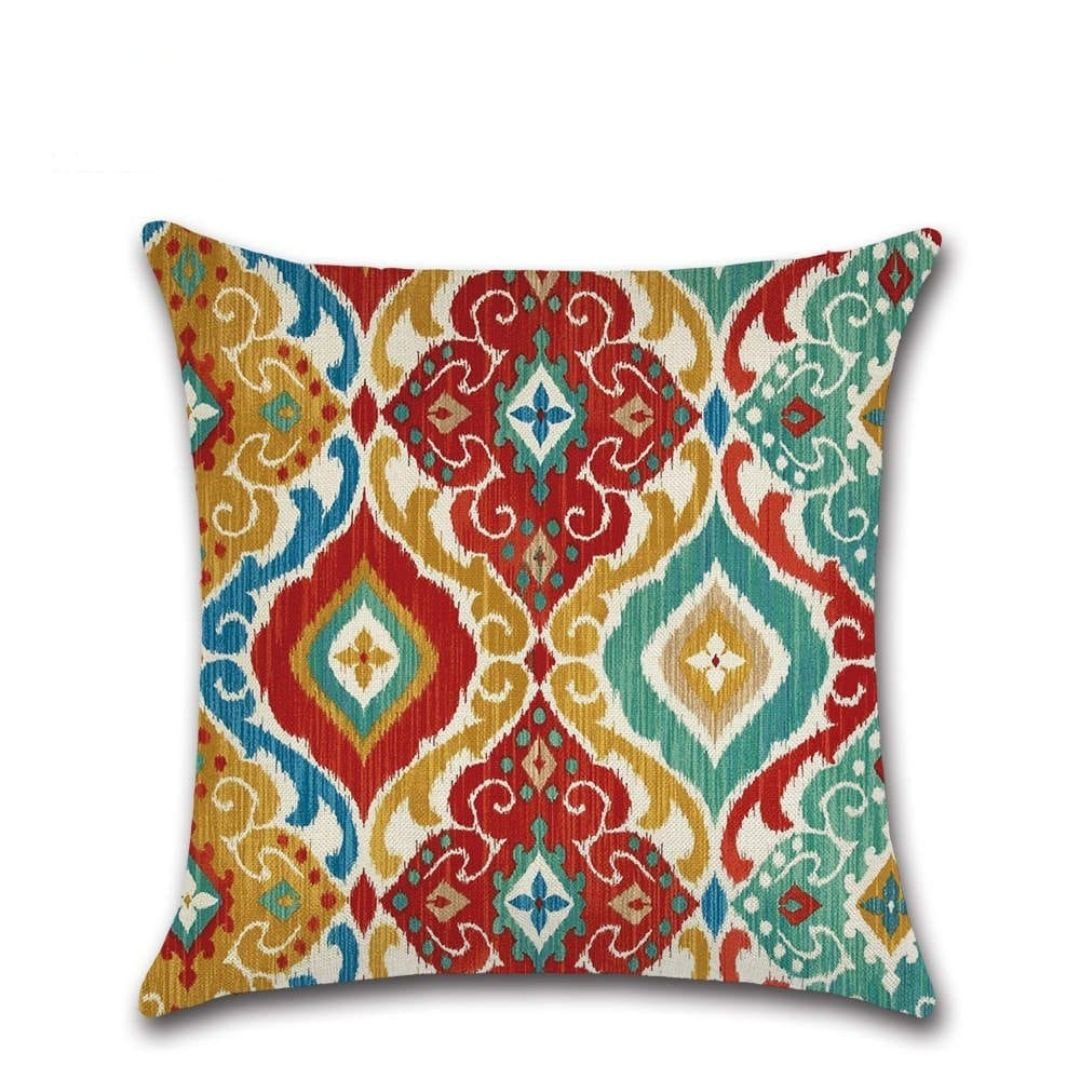 Vibrant Ikat Cushion Covers homestuffbd 2 Vibrant Ikat Cushion Covers homestuffbd 2