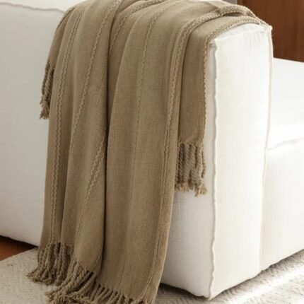 Homestuff Velvety Soft Loom Throw Blanket 1