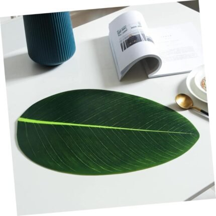 Life Like Waterproof Banana Leaf Placemats Homestuffbd