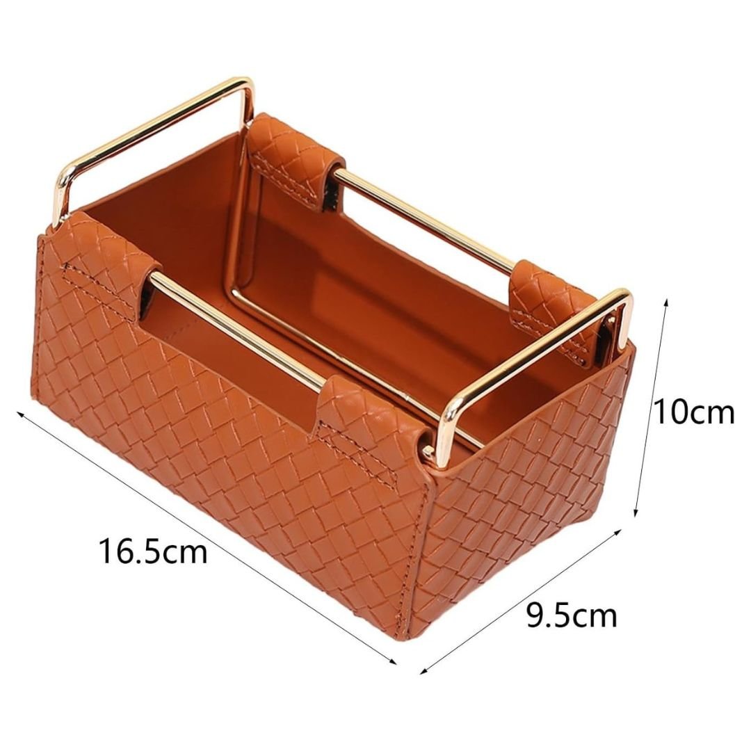 Small Urban Weave Leather Organizer Small Urban Weave Leather Organizer