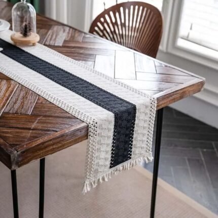 Homestuff Bohemian Rustic Flow Table Runner 4