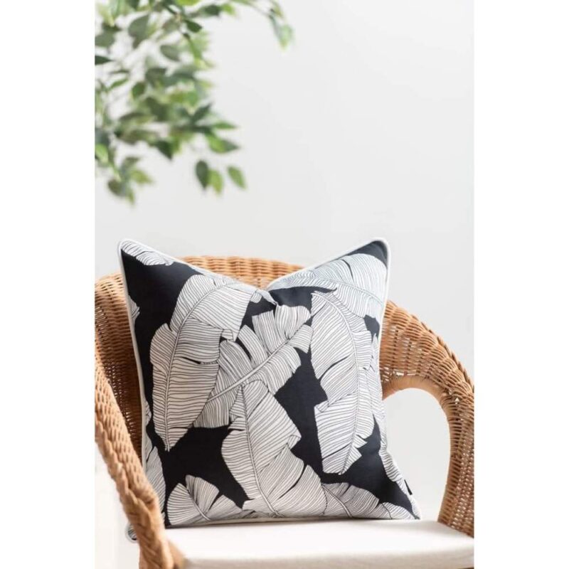 Midnight Palms Cushion Cover 1