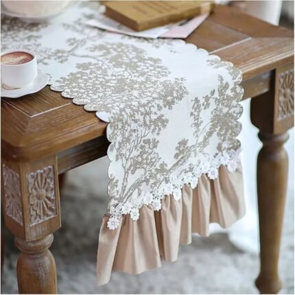 Homestuff Classic Lacewood Romantic Table Runner 1