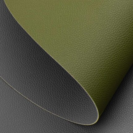 Homestuff Round Double Tone Leather Placemats 10