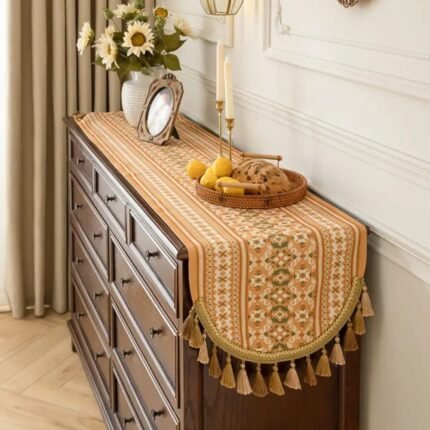 Homestuff Retro Crownfall Cabinet & Table Bed Runner 2