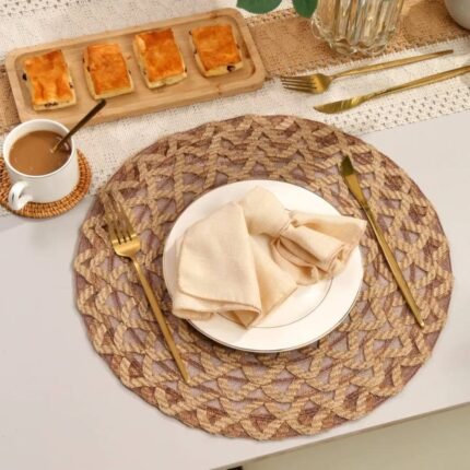 Homestuff Rustweave burlap placemats 2
