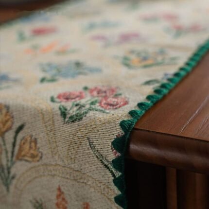 Homestuff Verdure Borderline Floral Table Runner 4