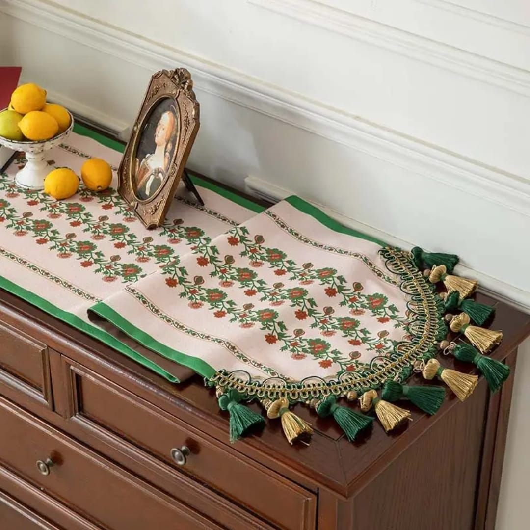 Retro Crownfall Cabinet Table Bed Runner homestuffbd10 Retro Crownfall Cabinet Table Bed Runner homestuffbd10