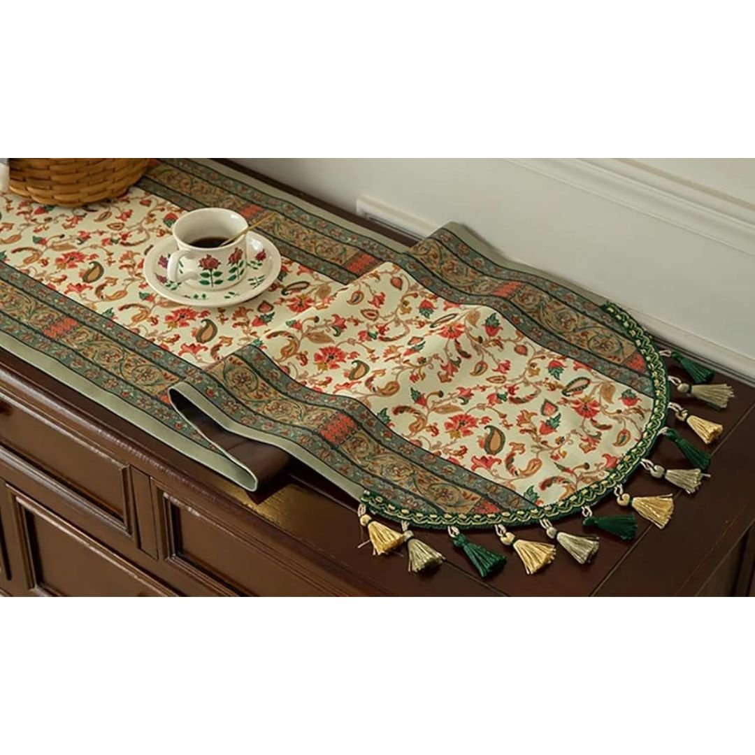 Retro Crownfall Cabinet Table Bed Runner homestuffbd14 Retro Crownfall Cabinet Table Bed Runner homestuffbd14