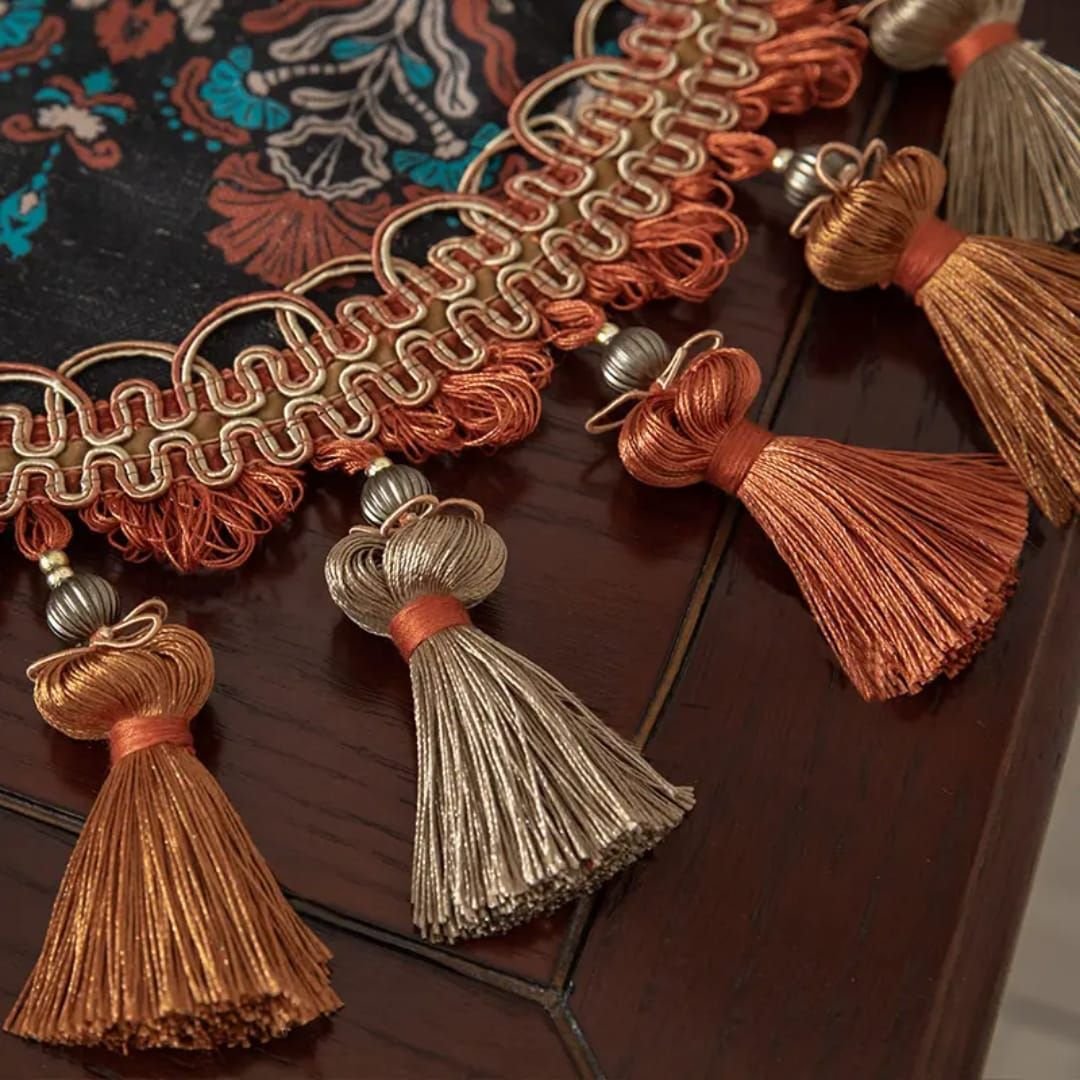 Retro Crownfall Cabinet Table Bed Runner homestuffbd4 Retro Crownfall Cabinet Table Bed Runner homestuffbd4