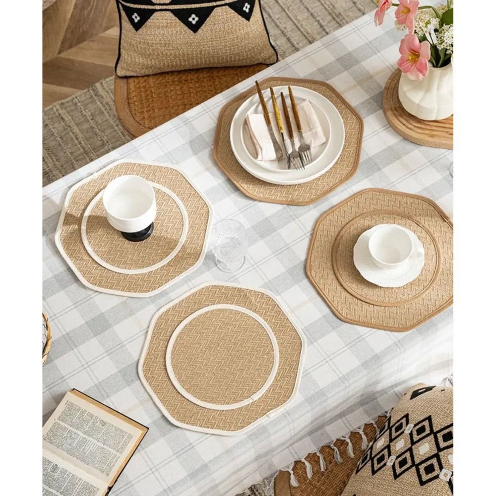 Homestuff Double Deck Octagon Placemats 10 Homestuff Double Deck Octagon Placemats 10