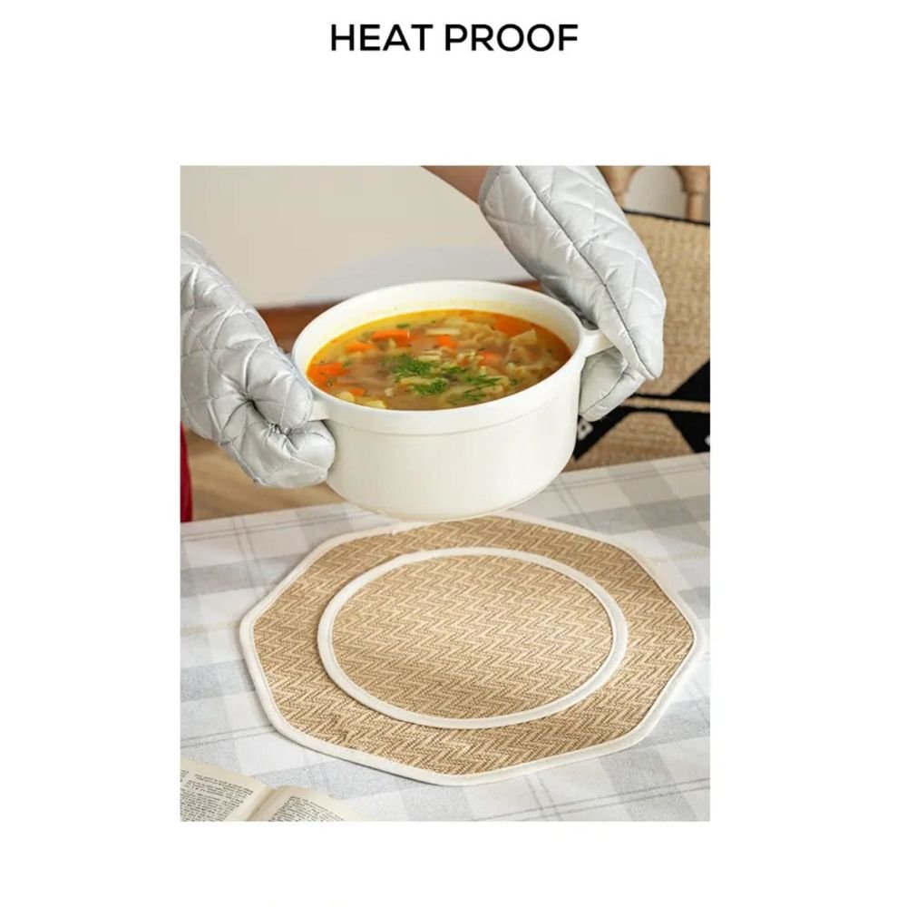 Homestuff Double Deck Octagon Placemats 14 Homestuff Double Deck Octagon Placemats 14