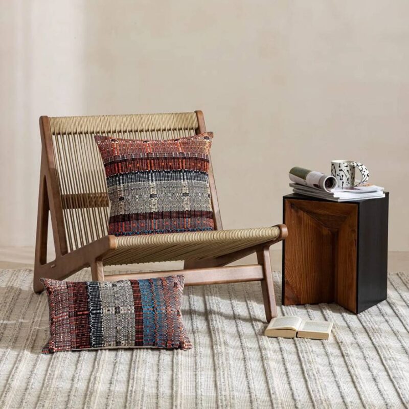 Homestuff Earthen Weave Kilim Inspired Cushion Cover 3