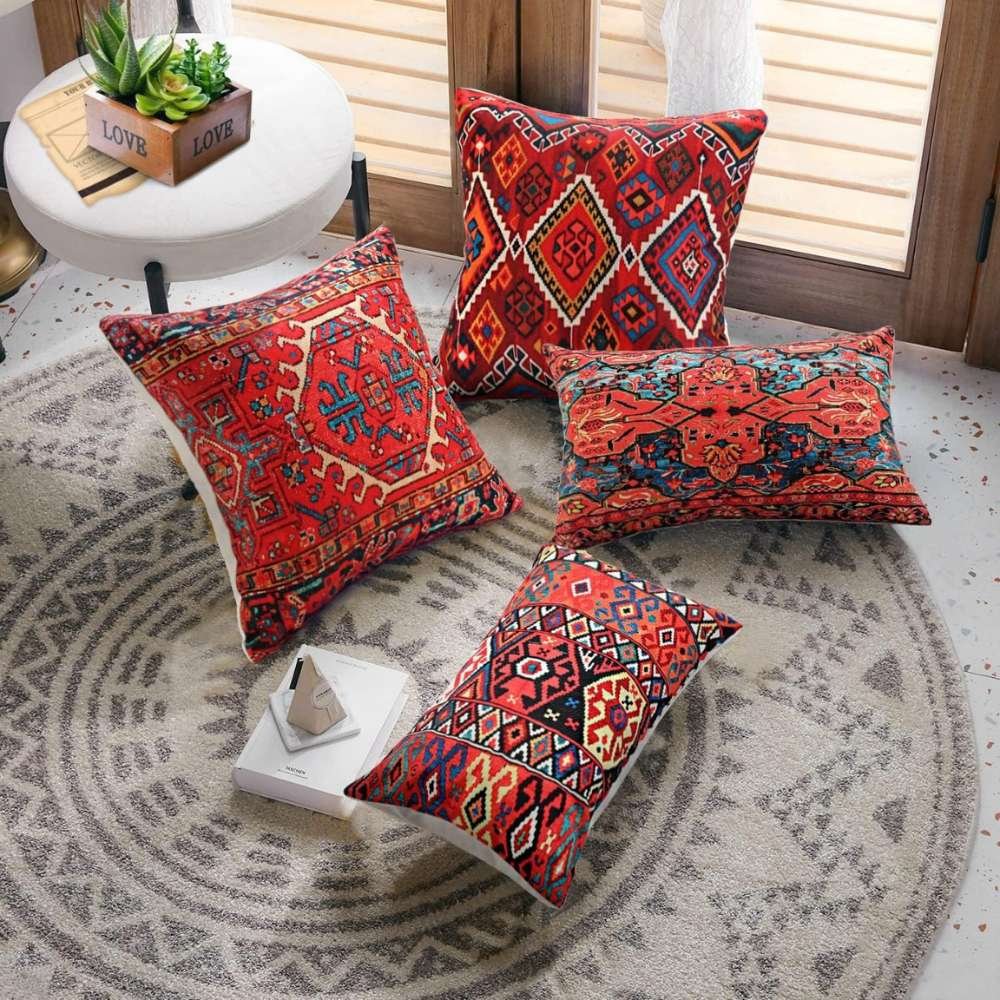 Homestuff Red Dune Caravan Inspired Cushion Cover 7 Homestuff Red Dune Caravan Inspired Cushion Cover 7