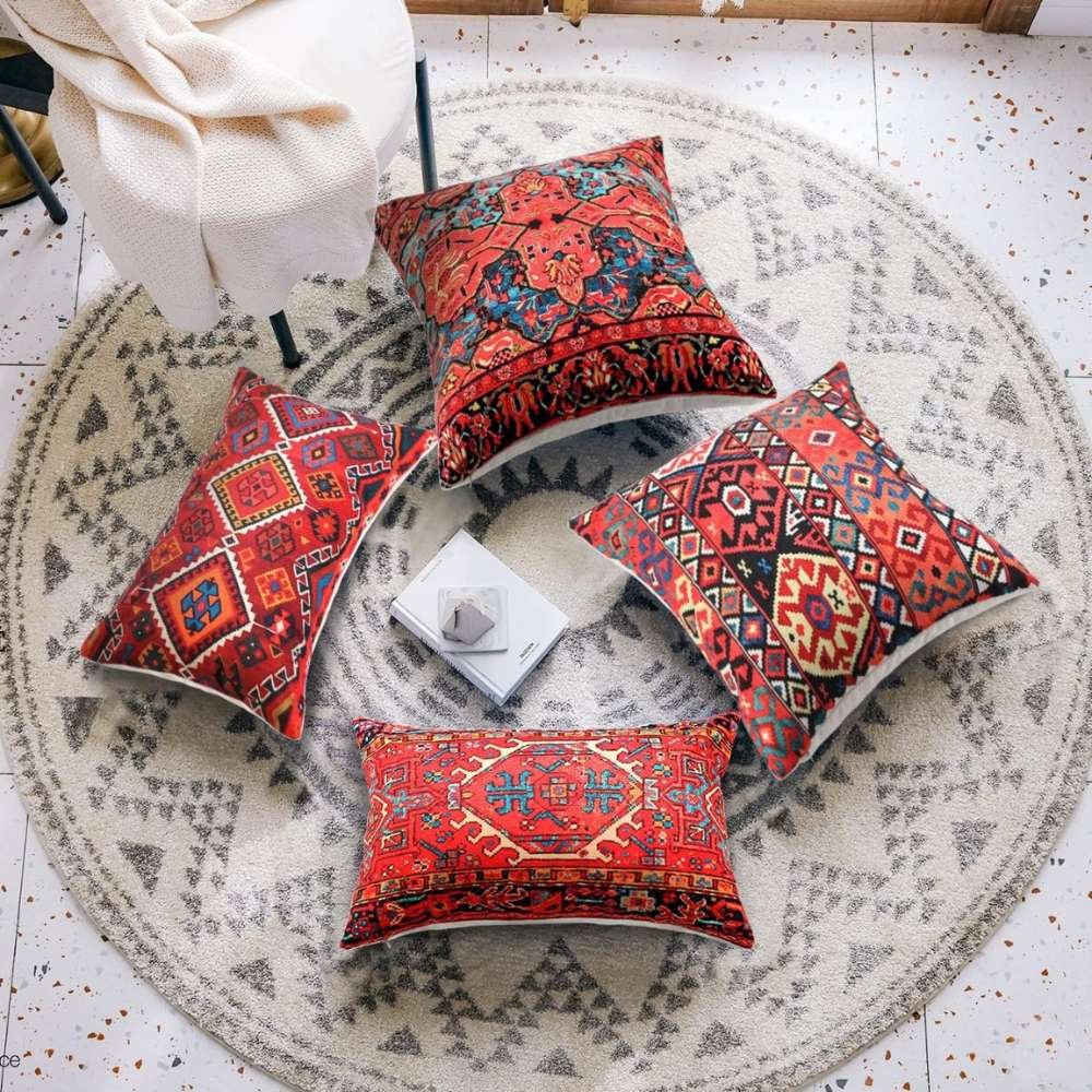 Homestuff Red Dune Caravan Inspired Cushion Cover 9 Homestuff Red Dune Caravan Inspired Cushion Cover 9