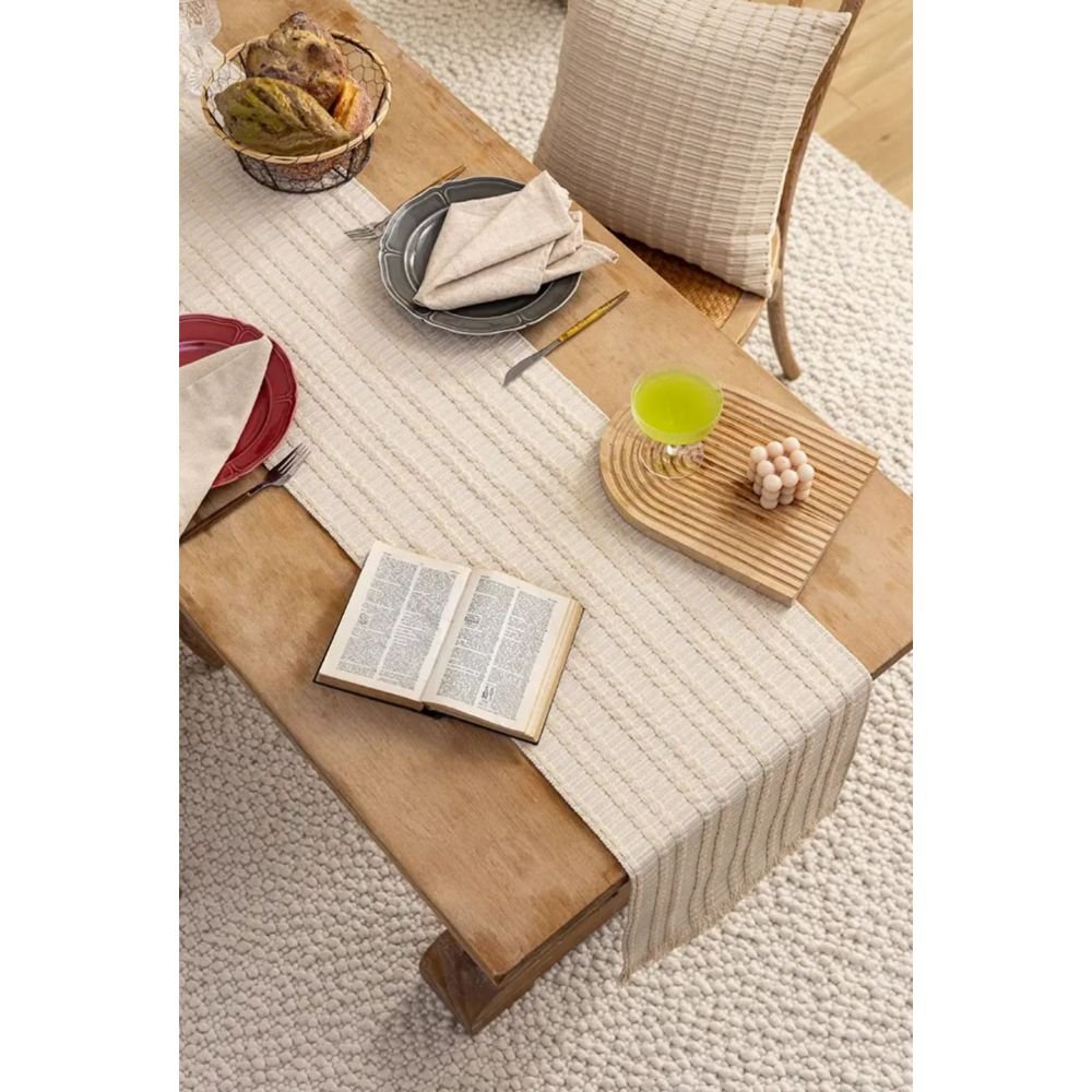 Homestuff Reversible Thick Weave Ribbed Table Runner 6 Homestuff Reversible Thick Weave Ribbed Table Runner 6