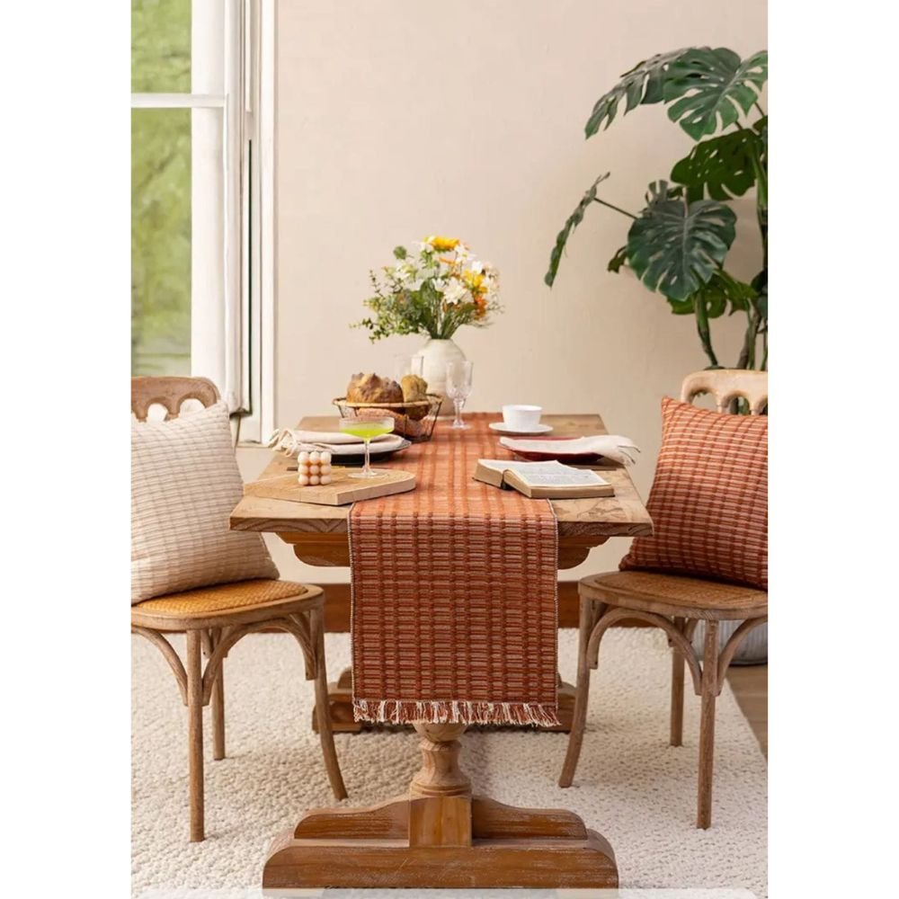 Homestuff Reversible Thick Weave Ribbed Table Runner 7 Homestuff Reversible Thick Weave Ribbed Table Runner 7