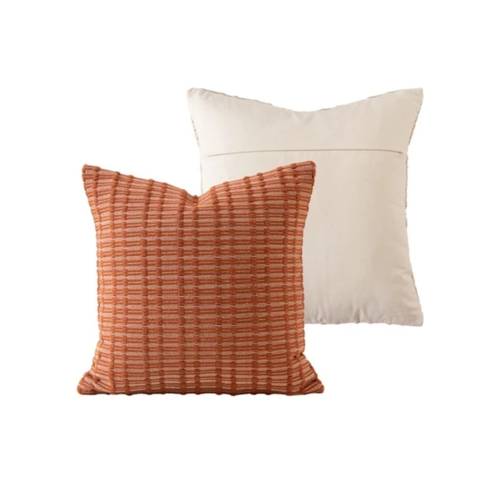 Homestuff Thick Weave Ribbed Cushion Cover 8 Homestuff Thick Weave Ribbed Cushion Cover 8