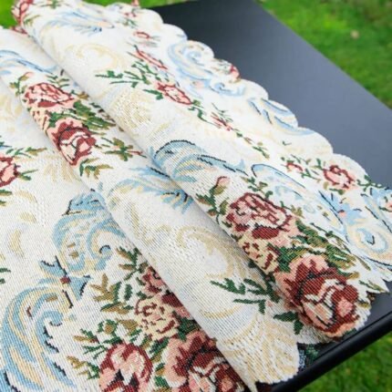 Homestuff Vintage Romantic Floral Nightstand Runner 1