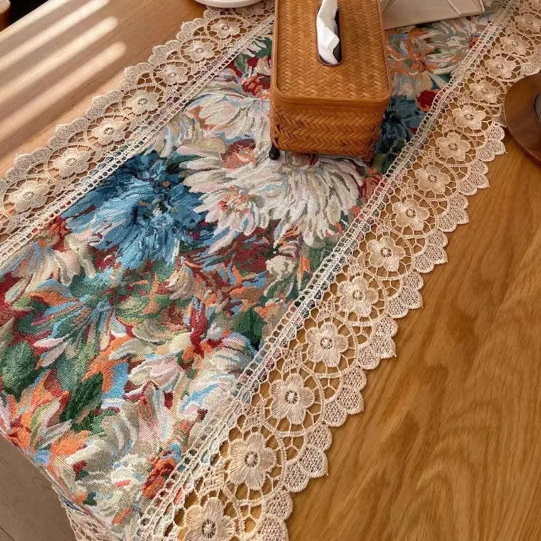 Aquasoil Floral CabinetTable Runner homestuffbd1 Aquasoil Floral CabinetTable Runner homestuffbd1