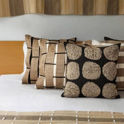 Handwoven Artisanal Grace Cushion Cover 5