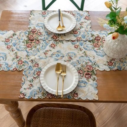 Homestuff Vintage Romantic Floral Table Runner 8