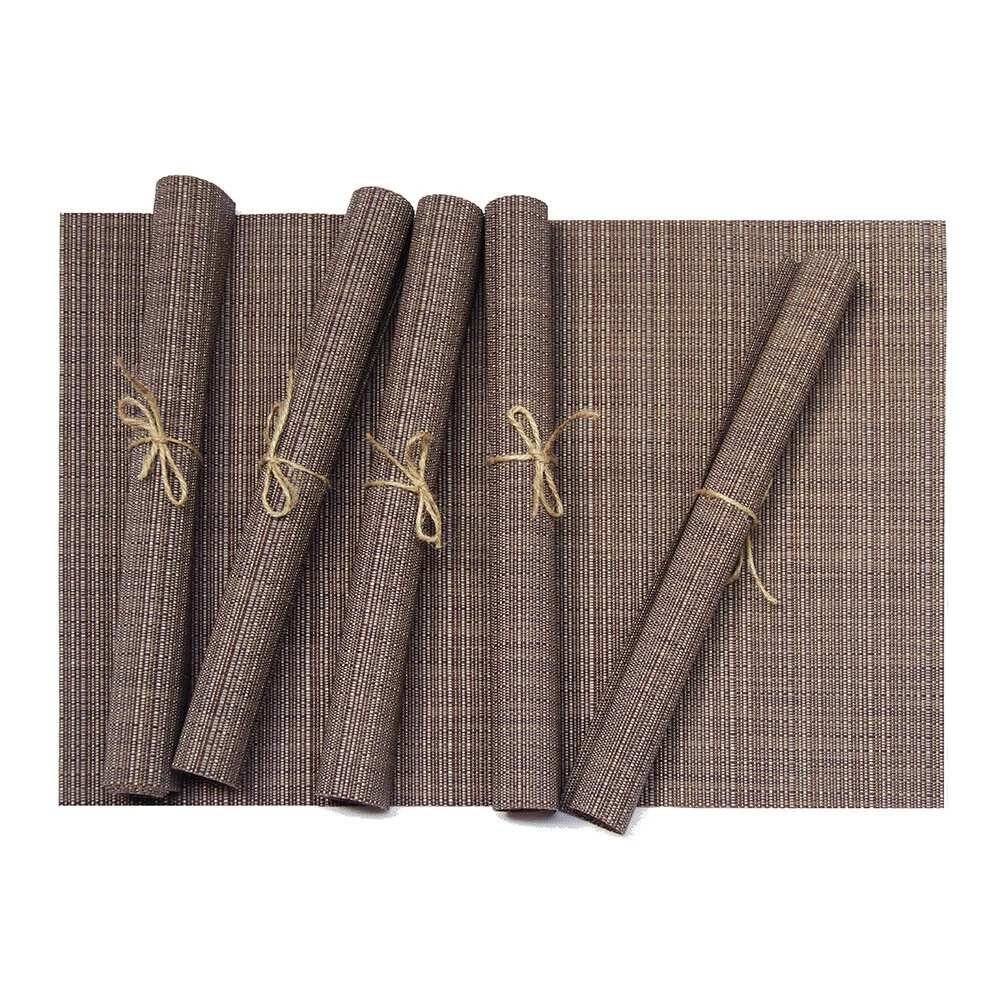 Homestuff Waterproof & Heat resistant PVC Placemats 12 Homestuff Waterproof & Heat resistant PVC Placemats 12