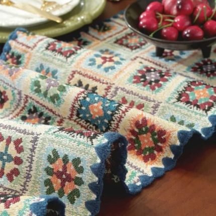 Homestuff Zellige Mosaic Table Runner 3