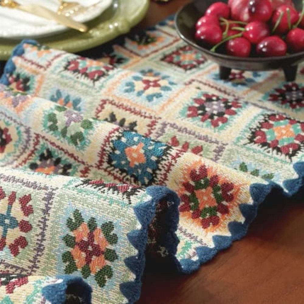 Homestuff Zellige Mosaic Table Runner 3 Homestuff Zellige Mosaic Table Runner 3